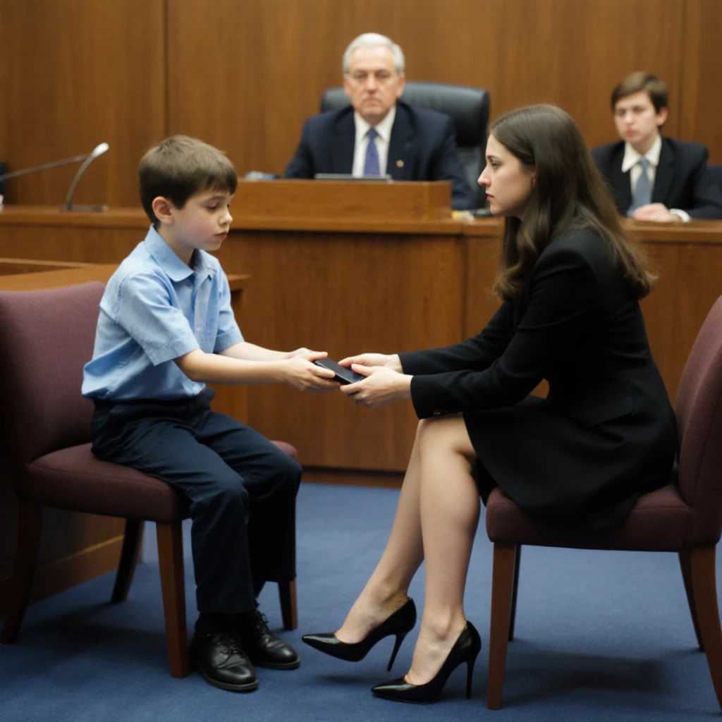 In court, my ex said, “my son wants to live with me.” the judge asked