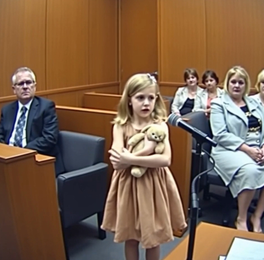 At my divorce hearing, the judge asked my 5-year-old daughter to speak… Her words stunned