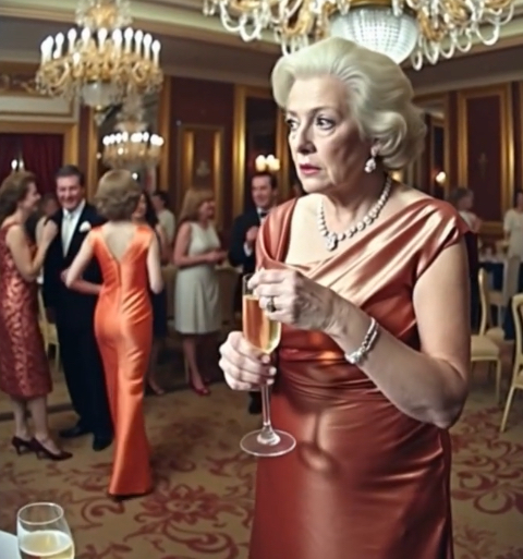 During my wedding reception, I saw my mother-in-law slip something into my champagne glass when