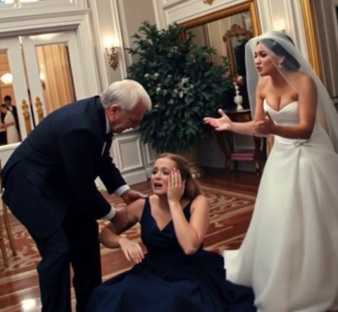 The Bride Slapped a Simple Woman—Then Her Billionaire Husband Walked In and Changed Everything I never