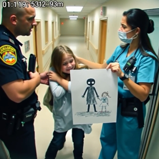 My 6-year-old daughter told her teacher “it hurts to sit” and drew a picture that