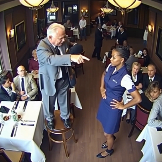 A Billionaire Ordered a Waitress to Kneel Before Him—But Her Response Left Him Stunned “Get down