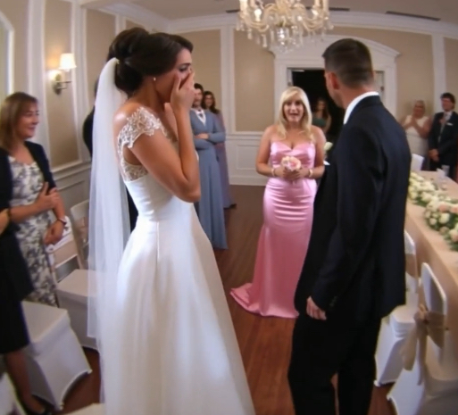 At our wedding, my husband raised his glass and said, “This dance is for the