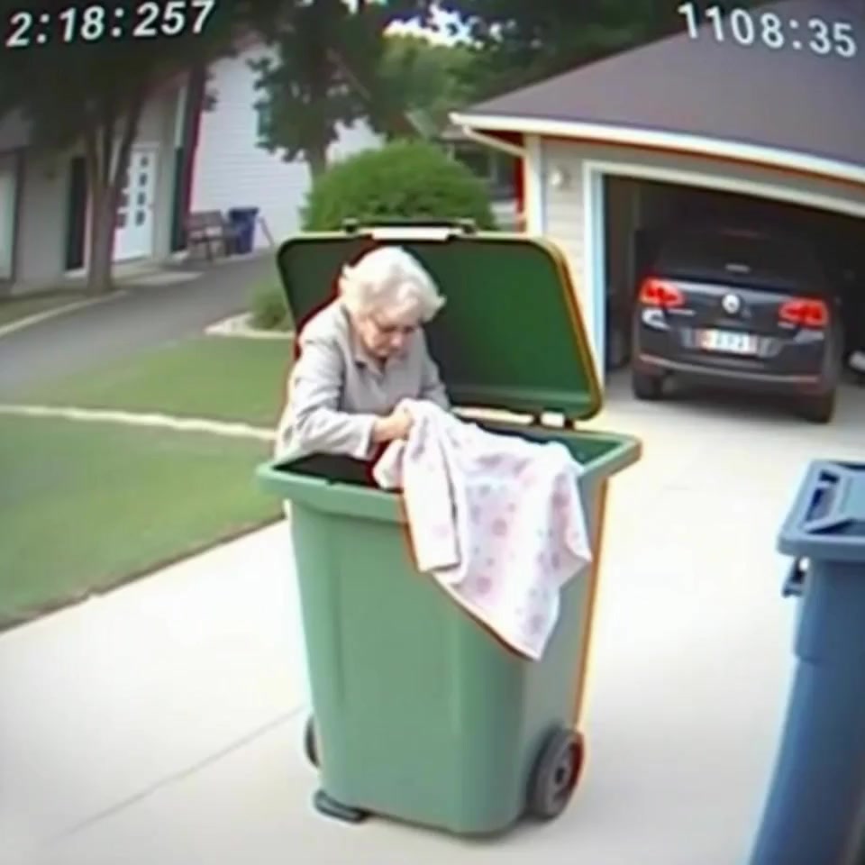 I watched my daughter-in-law toss my granddaughter’s baby blanket into the bin