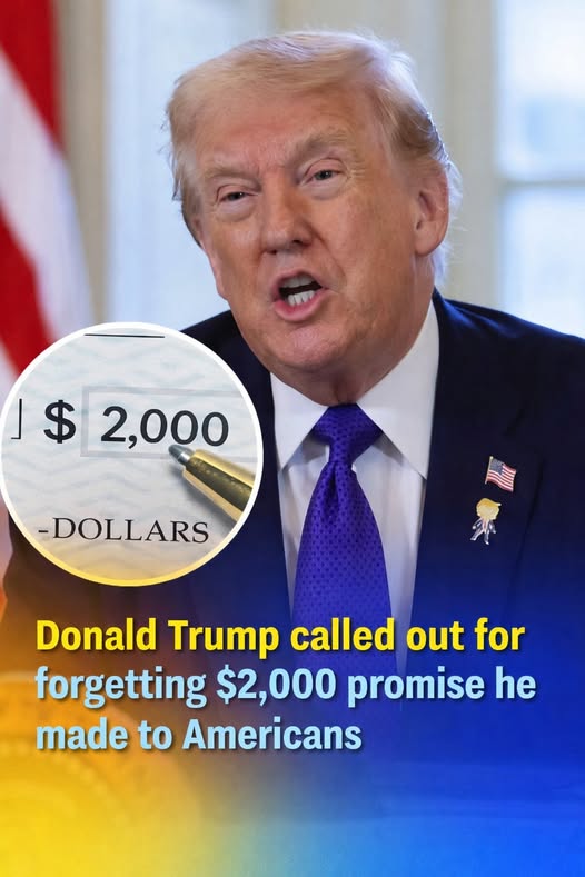 Trump Appears to Struggle to Recall $2,000 Tariff Dividend Promise