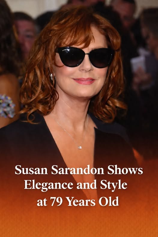 Susan Sarandon Shows Elegance and Style at 79 Years Old