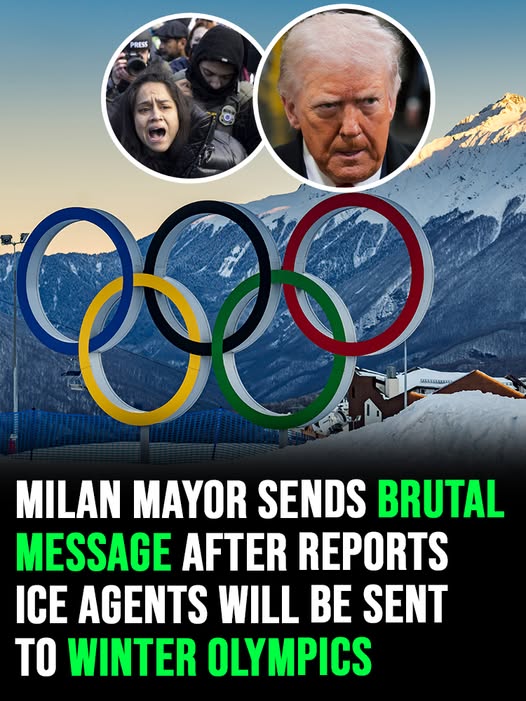 Milan mayor’s brutal message after reports ICE agents will be sent to Winter Olympics