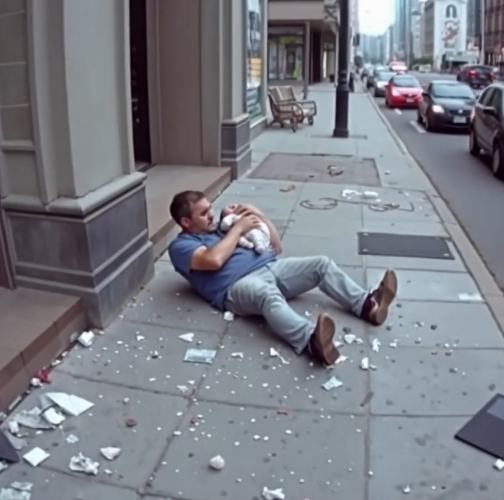 I caught a baby falling from a fifth-floor window and everyone called me a hero.