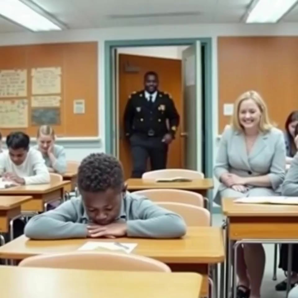 During the school lesson, everyone laughed at the boy, but no one could have imagined