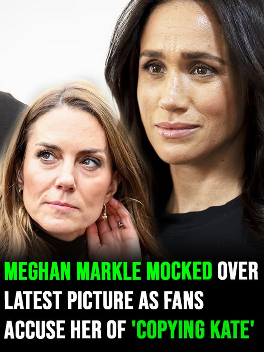 Meghan Markle mocked over latest picture as fans accuse her of ‘copying Kate’
