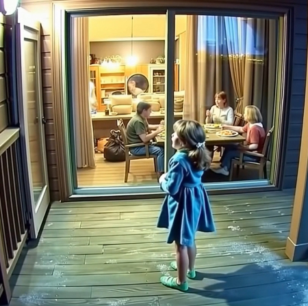 My eight-year-old sister was thrown out by our adoptive parents on Christmas night. When I