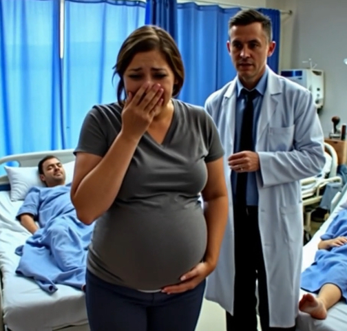 Eight months pregnant, she gets a call from a cop: “Your husband is in the