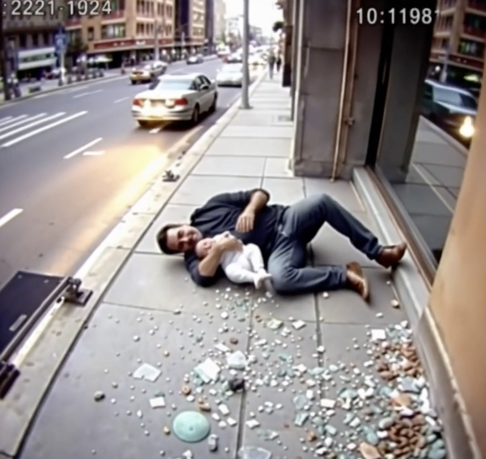 I caught a baby falling from a fifth-floor window and everyone called me a hero.