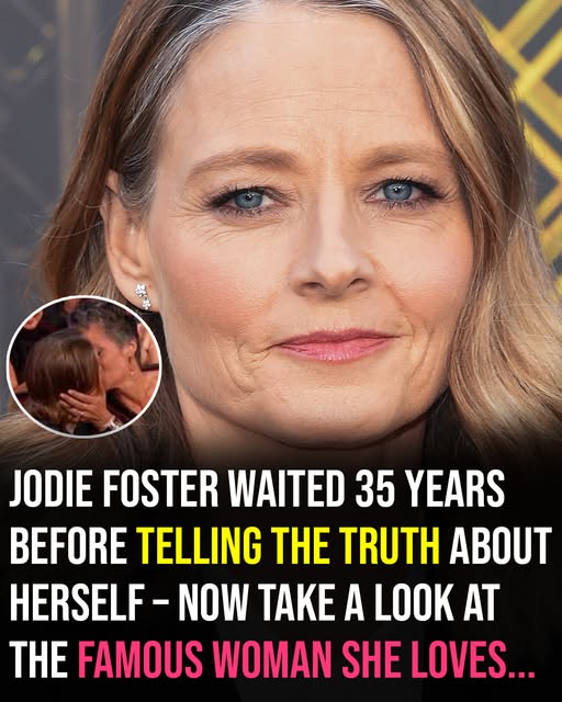 Jodie Foster hid the truth about herself from the public for over 35 years