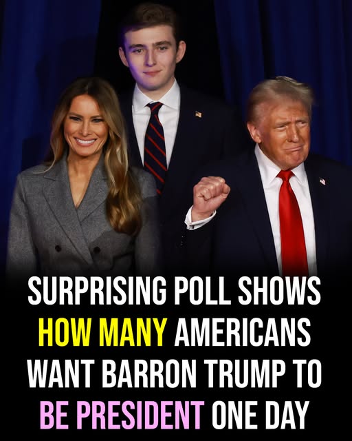 Shock poll reveals how many Americans would want Barron Trump as future President
