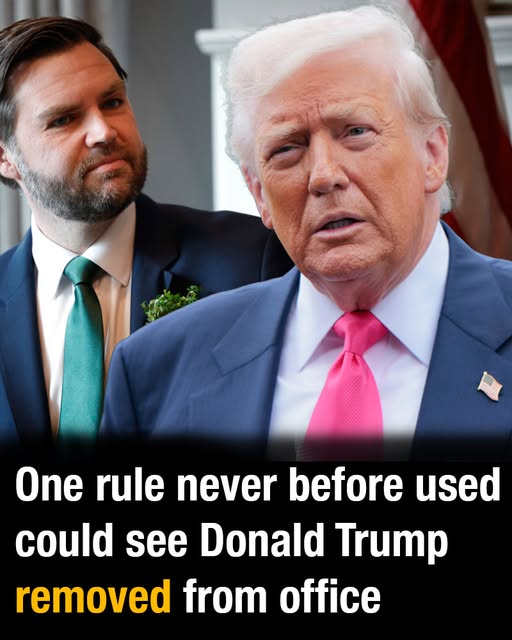 One rule never before used could see Donald Trump removed from office