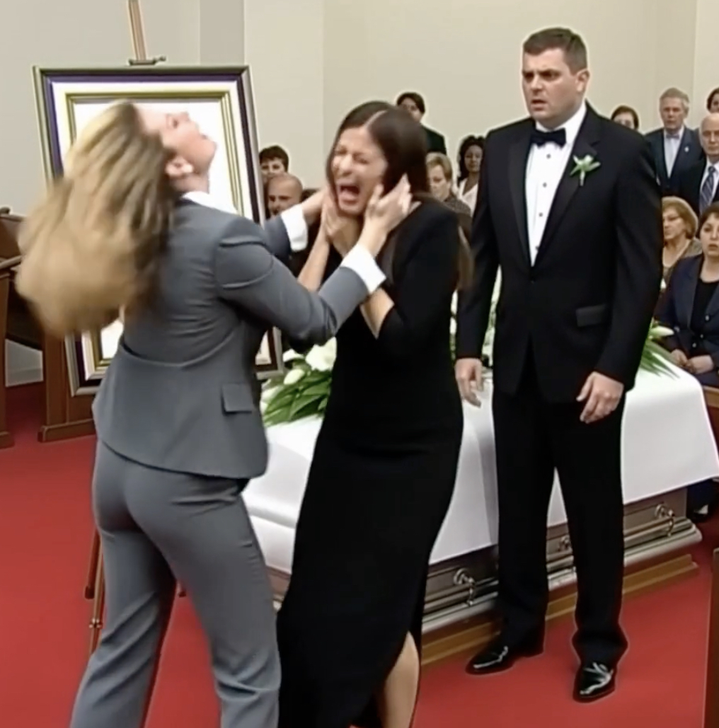 The Man Arrived at His Pregnant Wife’s Funeral with His Mistress — Then Her Lawyer