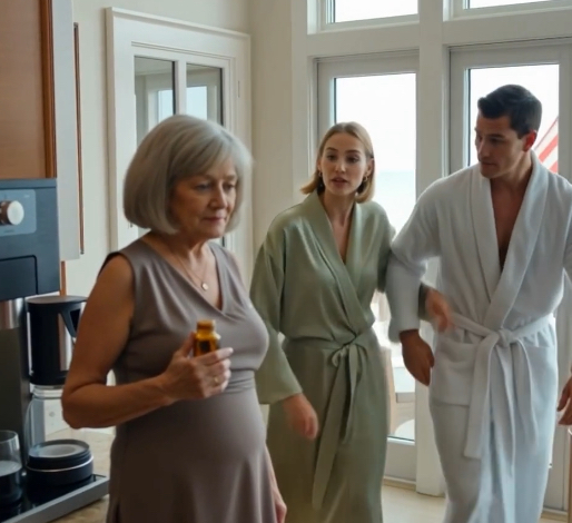 My daughter showed up at my beach house unannounced, bringing her new husband and saying