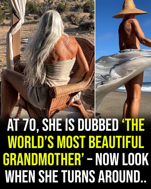 Woman dubbed “world’s most beautiful grandmother” shows what she looks like years after viral photos